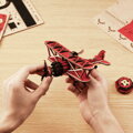 ROBOTIME Rokr 3D dřevěné puzzle Dvouplošník s kyvadlem 163 dílků