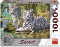 DINO Puzzle Secret Collection: Bílí tygři 1000 dílků
