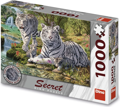 DINO Puzzle Secret Collection: Bílí tygři 1000 dílků