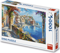 DINO Puzzle Středomořské městečko 1000 dílků