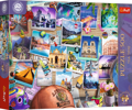 TREFL Puzzle Premium Plus Tea Time: Vzpomínky z cest 500 dílků