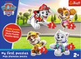TREFL Baby puzzle Tlapková patrola 4v1 (3,4,5,6 dílků)