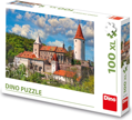 DINO Puzzle Hrad Křivoklát 100 XL dílků