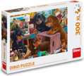 DINO Puzzle Jezevčíci 300 XL dílků