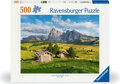 RAVENSBURGER Puzzle Italské dolomity 500 dílků