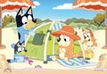 RAVENSBURGER Puzzle Bluey na pláži 35 dílků