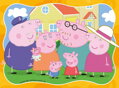 RAVENSBURGER Puzzle Prasátko Peppa 4v1 (12,16,20,24 dílků)