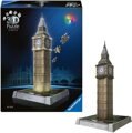 RAVENSBURGER Svítící 3D puzzle Iconics: Big Ben (Noční edice) 216 dílků