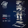 RAVENSBURGER Svítící 3D puzzle Iconics: Vítězný oblouk (Noční edice) 216 dílků