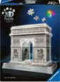 RAVENSBURGER Svítící 3D puzzle Iconics: Vítězný oblouk (Noční edice) 216 dílků