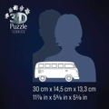 RAVENSBURGER 3D puzzle Iconics: VW Autobus 162 dílků