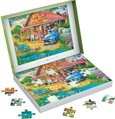 EUROGRAPHICS Puzzle Connecting Pieces: Vesnický obchůdek 48 dílků
