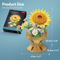 CUBICFUN 3D puzzle Kytice slunečnice 102 dílků