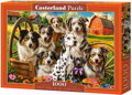 CASTORLAND Puzzle Šťastní psi na venkově 1000 dílků