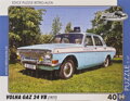 RETRO-AUTA Puzzle č.57 VOLHA GAZ 24 VB (1977) 40 dílků