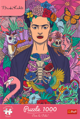 TREFL Puzzle Premium Plus Frida Kahlo: Rozkvetlá duše 1000 dílků