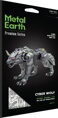 METAL EARTH 3D puzzle Premium Series: Kybernetický vlk