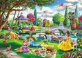 TREFL Puzzle Premium Plus Disney princezny: Piknik 1000 dílků