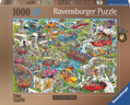 RAVENSBURGER Puzzle Ray's Comic - Budoucnost  1000 dílků