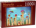 MAGNOLIA Puzzle Tančící město 1000 dílků