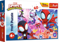 TREFL Puzzle Spidey: Hrdinské dobrodružství 60 dílků