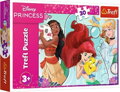 TREFL Puzzle Disney Princezny: Krásné a odvážné 30 dílků