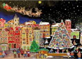 MAGNOLIA Puzzle Vánoční čas 1000 dílků