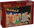 MAGNOLIA Puzzle Vánoční čas 1000 dílků