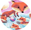 DJECO Puzzle Malá liška Ginger 24 dílků