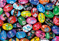 YAZZ Puzzle Malovaná velikonoční vajíčka 1000 dílků