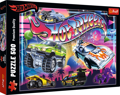 TREFL Puzzle Hot Wheels: 80. léta 500 dílků