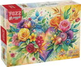 YAZZ Puzzle Květinové srdce 1000 dílků