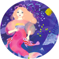 DJECO Puzzle Mořská Víla Ella 36 dílků