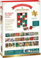 EUROGRAPHICS Puzzle Adventní kalendář: Fine Art Vánoce 24x50 dílků