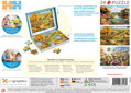 EUROGRAPHICS Puzzle Connecting Pieces: Pokojný život 24 dílků