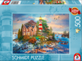 SCHMIDT Puzzle Maják na skále 500 dílků