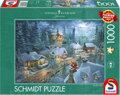 SCHMIDT Puzzle Santova Tichá noc 1000 dílků