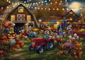 SCHMIDT Puzzle Mickey a Minnie: Dýňová slavnost 1000 dílků
