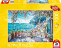 SCHMIDT Puzzle Terasa s výhledem na moře 1000 dílků
