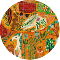 DJECO Obrysové puzzle Medvěd 350 dílků