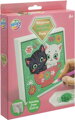 MOXY Diamantové malování na rámu Kočičky 15x15cm