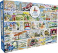 GIBSONS Puzzle Britské a brilantní 1000 dílků