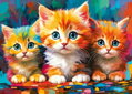 CHERRY PAZZI Puzzle Tři malá srdce 500 dílků