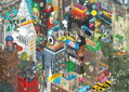 HEYE Puzzle Pixorama: Newyorské pátrání 1000 dílků