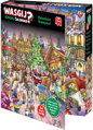 JUMBO Puzzle WASGIJ Adventní kalendář: Splašení sobi! 24x54 dílků