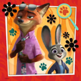 RAVENSBURGER Puzzle Zootropolis: Město zvířat 3x49 dílků