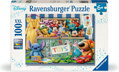 RAVENSBURGER Puzzle Disney: Pohádkové postavy XXL 100 dílků