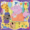 RAVENSBURGER Dřevěné puzzle Prasátko Peppa 22 dílků
