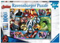 RAVENSBURGER Puzzle Avengers: Superhrdinové XXL 100 dílků