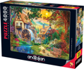 ANATOLIAN Puzzle Vodní mlýn 4000 dílků